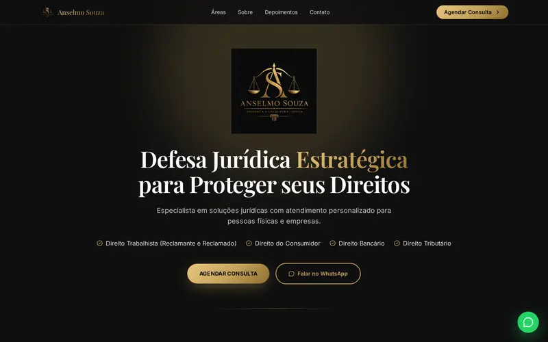 Anselmo Souza — Advocacia — Advocacia